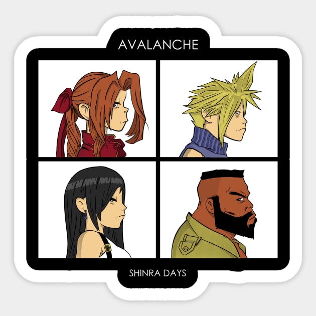 Shinra Days Sticker by ItokoDesign